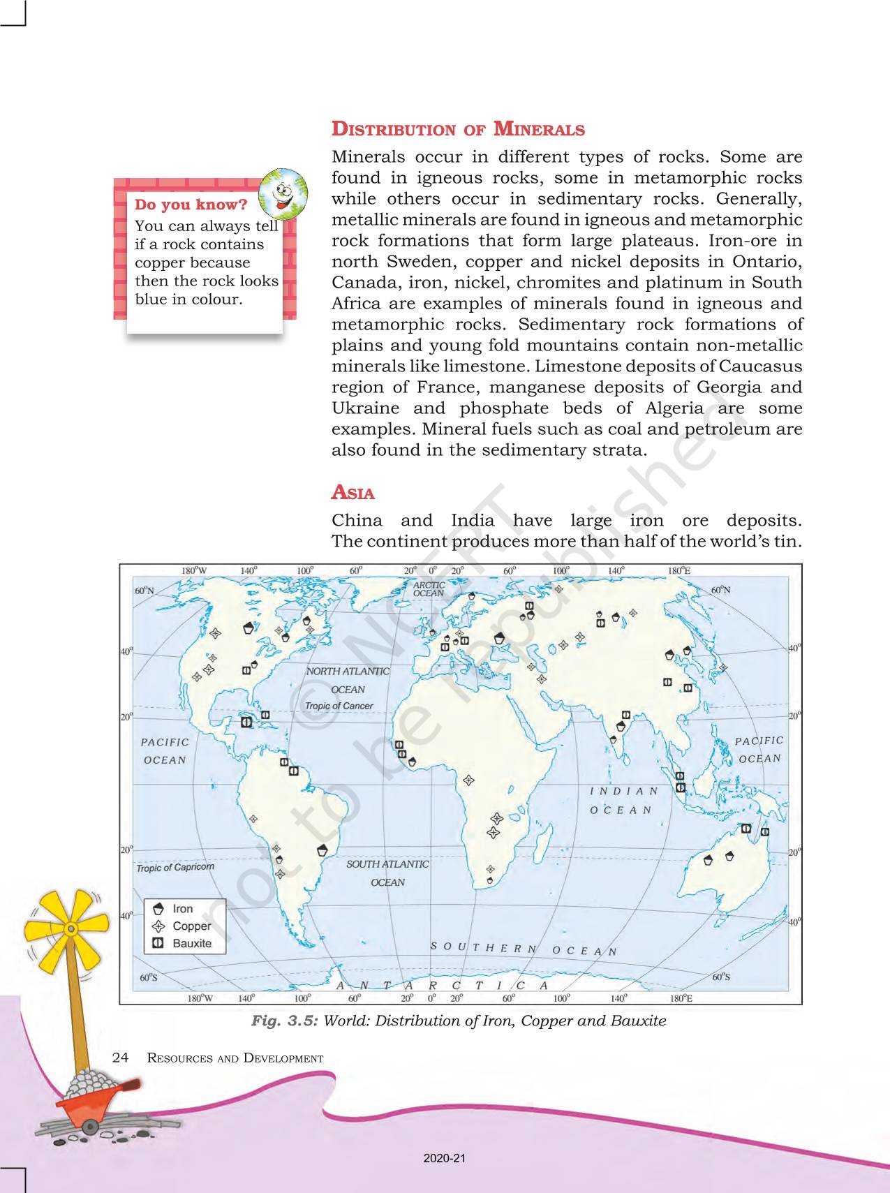 Mineral And Power Resources NCERT Book Of Class 8 Geography Resources